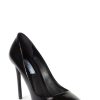 Saffiano Leather Pump