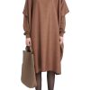 Janita Wool Blend Tunic Dress